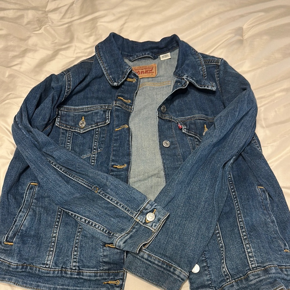 Levi's Blue Denim Jacket, 1X